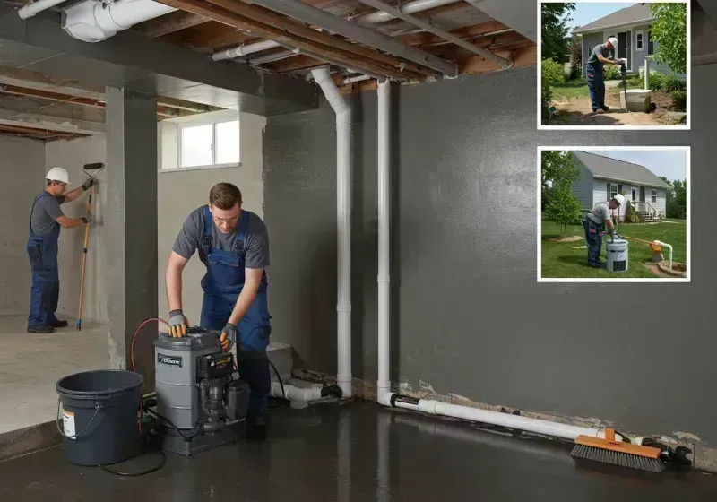 Basement Waterproofing and Flood Prevention process in Mascoutah, IL